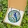 Nature Lovers' Detailed Blue Jay Tiffany Stained Glass Mosaic Vibrant Blue Amber Yellow Stained Glass Suncatcher - 5
