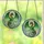 Fantasy Art Lovers' Majestic Emerald Dragon Tiffany Stained Glass Celestial Mosaic Art Green Crimson Orange Stained Glass Suncatcher - 3