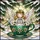 Kindred Spirits' Serene Chibi Angel Tiffany Stained Glass Winter Teacup Jewel Tone Mosaic Stained Glass Suncatcher - 7