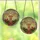 Christmas Art Lovers' Intricate Tiffany Stained Glass Reindeer Head, Golden Amber Red Holly Wreath, Plaid Bow, Winter Mosaic Art Stained Glass Suncatcher - 3