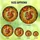 Nature Lovers' Intricate Stained Glass Squirrel, Maple Leaf, Acorn, Pumpkin Mosaic in Glowing Jewel Tones Stained Glass Suncatcher - 6