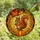 Nature Lovers' Intricate Stained Glass Squirrel, Maple Leaf, Acorn, Pumpkin Mosaic in Glowing Jewel Tones Stained Glass Suncatcher - 4