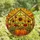 Autumn Garden Enthusiasts' Radiant Tiffany Stained Glass Sunflower & Pumpkin Mosaic Stained Glass Suncatcher - 4