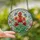 Nature Lovers' Vibrant Stained Glass Indian Paintbrush Floral Mosaic Blue Butterflies Luminous Sky Stained Glass Suncatcher - ke67yUDw3A