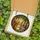 Nature Lovers' Whimsical Woodland Squirrel Stained Glass Mosaic Amber Emerald Jewel Tones Stained Glass Suncatcher - 5