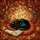 Cat Lovers' Tiffany Stained Glass Black Cat Sleeping Book Autumn Leaves Jewel Tone Mosaic Stained Glass Suncatcher - 7
