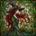 Fantasy Art Lovers' Jewel Tone Stained Glass Sorceress Witch Hat Floral Emerald Purple Amber Stained Glass Suncatcher - 7