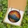 Nature Lovers' Dramatic Stained Glass Mountain Sunset Luminous Moon Jagged Peaks Evergreen Forest Fiery Tones Stained Glass Suncatcher - 5