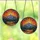 Nature Lovers' Dramatic Stained Glass Mountain Sunset Luminous Moon Jagged Peaks Evergreen Forest Fiery Tones Stained Glass Suncatcher - 3