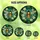 Nature Lovers' Vibrant Golden-Orange Bee Tiffany Stained Glass Floral Foliage Mosaic Stained Glass Suncatcher - 6