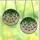 Art Lovers' Stained Glass Bell Flower Mosaic Design Deep Purple Emerald Green Sky Blue Stained Glass Suncatcher - 3