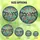 Nature Lovers' Luminous Tiffany Stained Glass Hummingbirds Pink Blossoms Teal Foliage Mosaic Stained Glass Suncatcher - 6