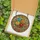 Nature Lovers' Vibrant Tiffany Stained Glass Peony Bouquet Butterfly Mosaic Art Red Orange Yellow Blue Green Stained Glass Suncatcher - 5