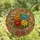Nature Lovers' Vibrant Tiffany Stained Glass Peony Bouquet Butterfly Mosaic Art Red Orange Yellow Blue Green Stained Glass Suncatcher - 4