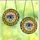 Mystic Art Lovers' Stained Glass Eye of Horus Geometric Mosaic Sunburst Deep Blue Purple Stained Glass Suncatcher - LOEvbqt0fo