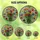 Floral Art Lovers' Tiffany Style Stained Glass Tulip Bouquet Jewel Tone Mosaic Stained Glass Suncatcher - BQJz2WNGg3