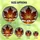 Autumn Enthusiasts' Tiffany Stained Glass Crimson Orange Golden Maple Leaf Mosaic Stained Glass Suncatcher - 6