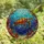 Ocean Enthusiasts' Vibrant Tiffany Glass Sea Turtle Coral Reef Jewel Tone Mosaic Stained Glass Suncatcher - 4