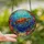 Ocean Enthusiasts' Vibrant Tiffany Glass Sea Turtle Coral Reef Jewel Tone Mosaic Stained Glass Suncatcher - 2