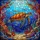 Ocean Enthusiasts' Vibrant Tiffany Glass Sea Turtle Coral Reef Jewel Tone Mosaic Stained Glass Suncatcher - 7