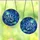Celestial Art Lovers' Tiffany Stained Glass Blue Lotus Moon Cosmic Nebula Mosaic Stained Glass Suncatcher - 3