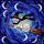 Mystical Cat Lovers' Whimsical Stained Glass Witch Cat Celestial Mosaic Crimson Amber Black Stained Glass Suncatcher - 7