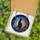 Cat Lovers' Tiffany Style Black Cat Crescent Moon Indigo Starry Night Stained Glass Mosaic Stained Glass Suncatcher - hhg4yg9rKN