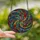 Art Lovers' Colorful Tiffany Stained Glass Abstract Feather Leaf Botanical Swirls Stained Glass Suncatcher - 2