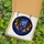 Gothic Style Admirers' Stained Glass Bat Amber Midnight Blue Purple Star Mosaic Stained Glass Suncatcher - 5