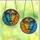 Art Lovers' Tiffany Style Stained Glass Cubist Face Vibrant Yellow Blue Orange Ruby Mosaic Art Stained Glass Suncatcher - 3