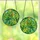 Bird Lovers' Stained Glass Budgie Emerald Green Teal Yellow Tropical Mosaic Art Stained Glass Suncatcher - 3