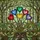 Nature & Art Lovers' Tiffany Stained Glass Heart Blooms, Jewel Tones & Forest Mosaic Stained Glass Suncatcher - 7