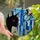 Cat Lovers' Intricate Stained Glass Black Cat Ruby Red Eyes Rose Pink Spider Urban Mosaic Design Stained Glass Suncatcher - 1