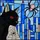 Cat Lovers' Intricate Stained Glass Black Cat Ruby Red Eyes Rose Pink Spider Urban Mosaic Design Stained Glass Suncatcher - 7