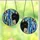 Cat Lovers' Intricate Stained Glass Black Cat Ruby Red Eyes Rose Pink Spider Urban Mosaic Design Stained Glass Suncatcher - 3