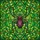 Art Lovers' Tiffany Stained Glass Spider Deep Plum Purple Emerald Green Foliage Mosaic Pattern Stained Glass Suncatcher - 7
