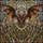 Stained Glass Art Fans' Intricate Gothic Bat Spiderweb Jewel Tones Organic Mosaic Stained Glass Suncatcher - 7