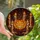 Halloween Enthusiasts' Intricate Tiffany Style Stained Glass Jack-o'-Lantern Dripping Candles Gothic Amber Mosaic Stained Glass Suncatcher - 1