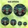Dark Fantasy Art Lovers' Tiffany Glass Monstrous Vampire Gothic Mosaic Jewel Tone Design Stained Glass Suncatcher - 6