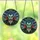 Dark Fantasy Art Lovers' Tiffany Glass Monstrous Vampire Gothic Mosaic Jewel Tone Design Stained Glass Suncatcher - 3