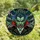 Dark Fantasy Art Lovers' Tiffany Glass Monstrous Vampire Gothic Mosaic Jewel Tone Design Stained Glass Suncatcher - 4