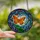 Nature Lovers' Vibrant Tiffany Stained Glass Orange Butterfly Floral Mosaic Stained Glass Suncatcher - 2