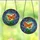 Nature Lovers' Vibrant Tiffany Stained Glass Orange Butterfly Floral Mosaic Stained Glass Suncatcher - 3