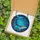 Ocean Enthusiasts' Vibrant Stained Glass Whale Turquoise Amber Deep Sea Coral Mosaic Art Stained Glass Suncatcher - 5