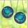 Ocean Enthusiasts' Vibrant Stained Glass Whale Turquoise Amber Deep Sea Coral Mosaic Art Stained Glass Suncatcher - 3