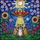 Whimsical Sci-Fi Enthusiasts Vibrant Stained Glass UFO Raccoon Floral Mosaic Jewel Tone Landscape Stained Glass Suncatcher - 7