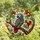 Bird Lovers' Vibrant Tiffany Style African Grey Parrot Stained Glass Mosaic with Autumnal Foliage Stained Glass Suncatcher - 4