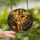 German Shepherd Lovers' Majestic Stained Glass Tiffany Style Amber Golden Red Teal Geometric Mosaic Stained Glass Suncatcher - A2ZnoMVaCk