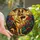 German Shepherd Lovers' Majestic Stained Glass Tiffany Style Amber Golden Red Teal Geometric Mosaic Stained Glass Suncatcher - SpmLZws5x7
