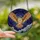 Nature Lovers' Intricate Stained Glass Barn Owl Soaring Jewel Tone Starlit Sky Mosaic Stained Glass Suncatcher - 2